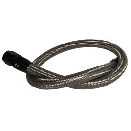 Fleece 39.50" 12 Valve Cummins Coolant Bypass Hose - Stainless Steel Braided