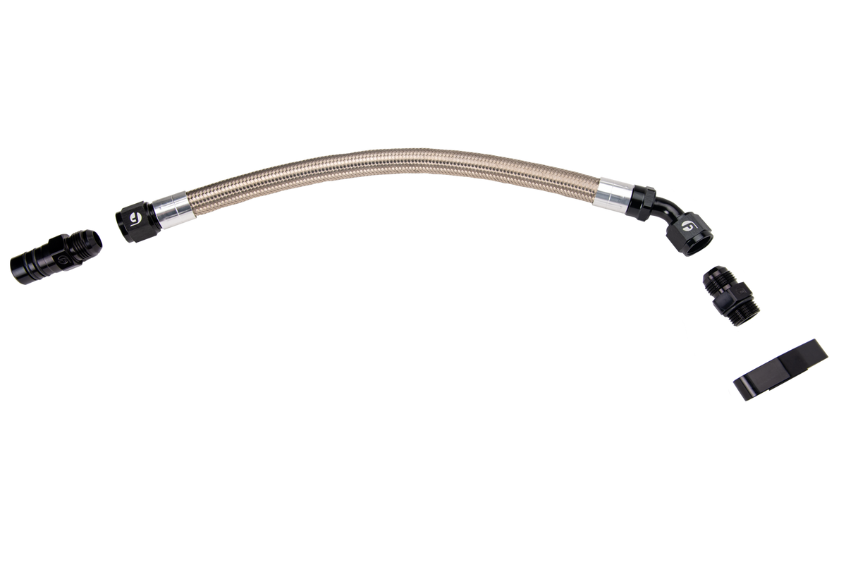 Fleece Cummins Turbo Drain Tube Kit (for S300/S400 Turbos)