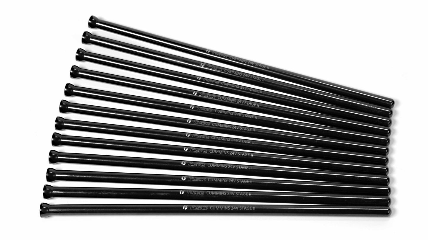 Fleece 24V Cummins Stage 2 Pushrods, 3/8" dia