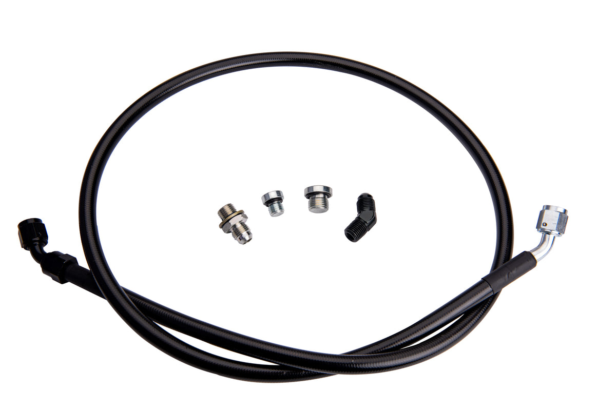 Fleece Remote Turbo Oil Feed Line Kit for 2001-2016 Duramax