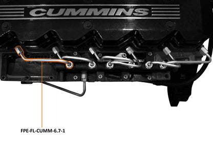 Fleece 2007.5'-2018' 6.7L Dodge Cummins #1 Injection line