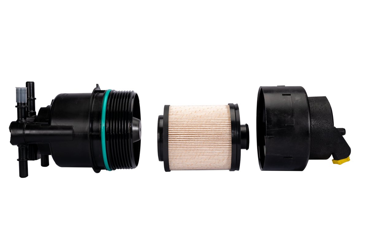 Fleece Under Bed Fuel Filter for 2011-2016 Ford 6.7L Power Stroke (Case of 6)