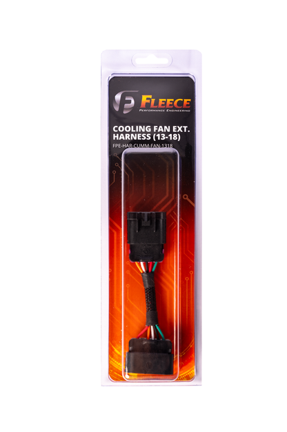 Fleece Cooling Fan Extension Harness for 2013-2018 Cummins Equipped Ram