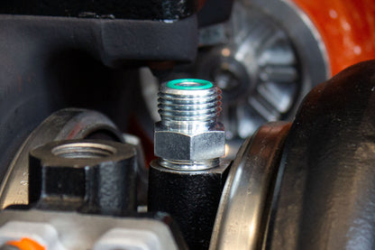 Fleece Factory Oil Feed Line Fitting for Holset Turbochargers