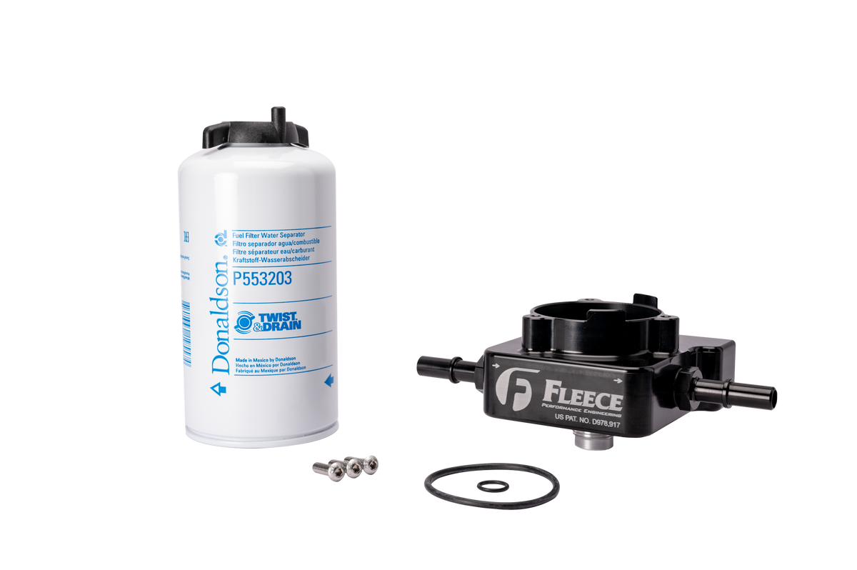 Fleece L5P Fuel Filter Upgrade Kit (2020-2024 Short Bed and 2024 Standard Cab Long Bed)