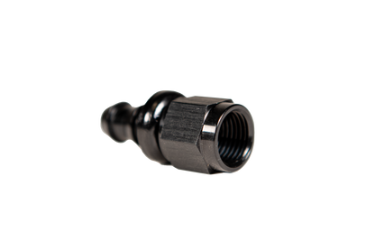 Fleece 6 Straight to Hose Barb Black
