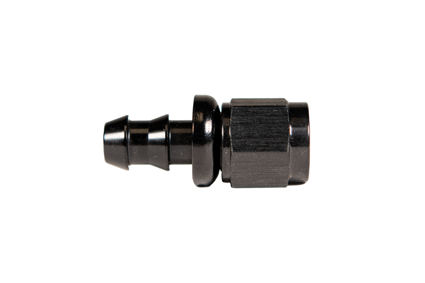 Fleece 8 Straight to Hose Barb Black