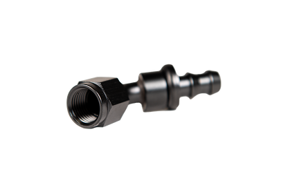 Fleece 6 45deg to Hose Barb Black