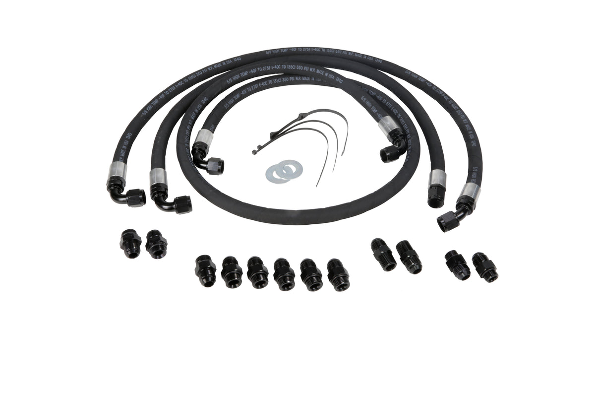 Fleece Allison Transmission Cooler Lines for 2001-2005 (LB7-LLY)