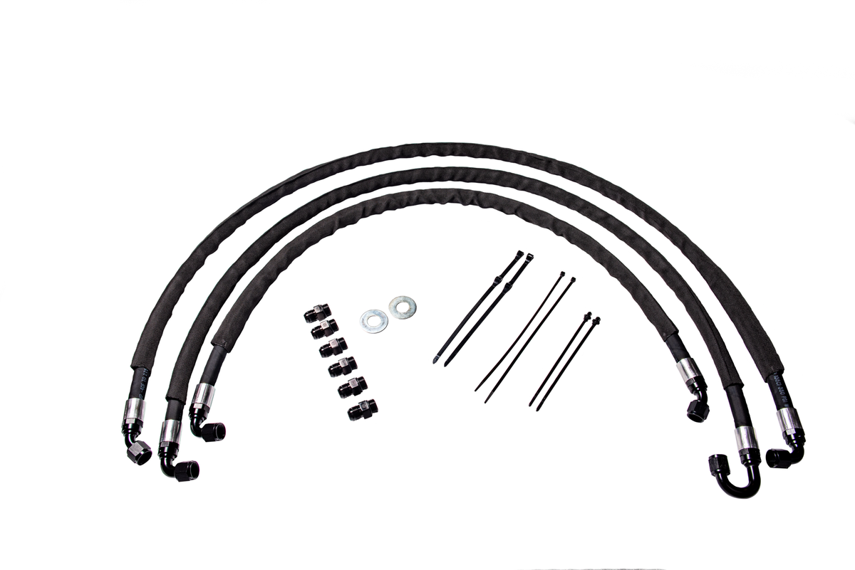 Fleece 2011-2014 GM Duramax Heavy Duty Replacement Transmission Cooler lines