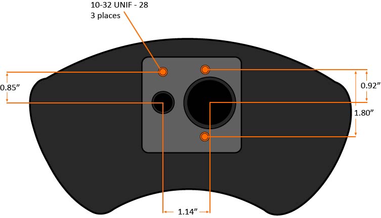 Fleece Molded plastic universal 5" intake manifold elbow w/ sensor mounting provisions