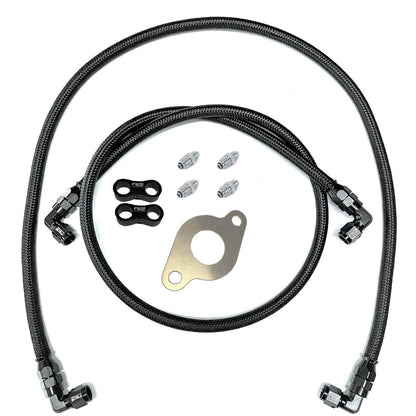 Full Send Diesel 2003-2007 Cummins Braided Powersteering Hose Kit