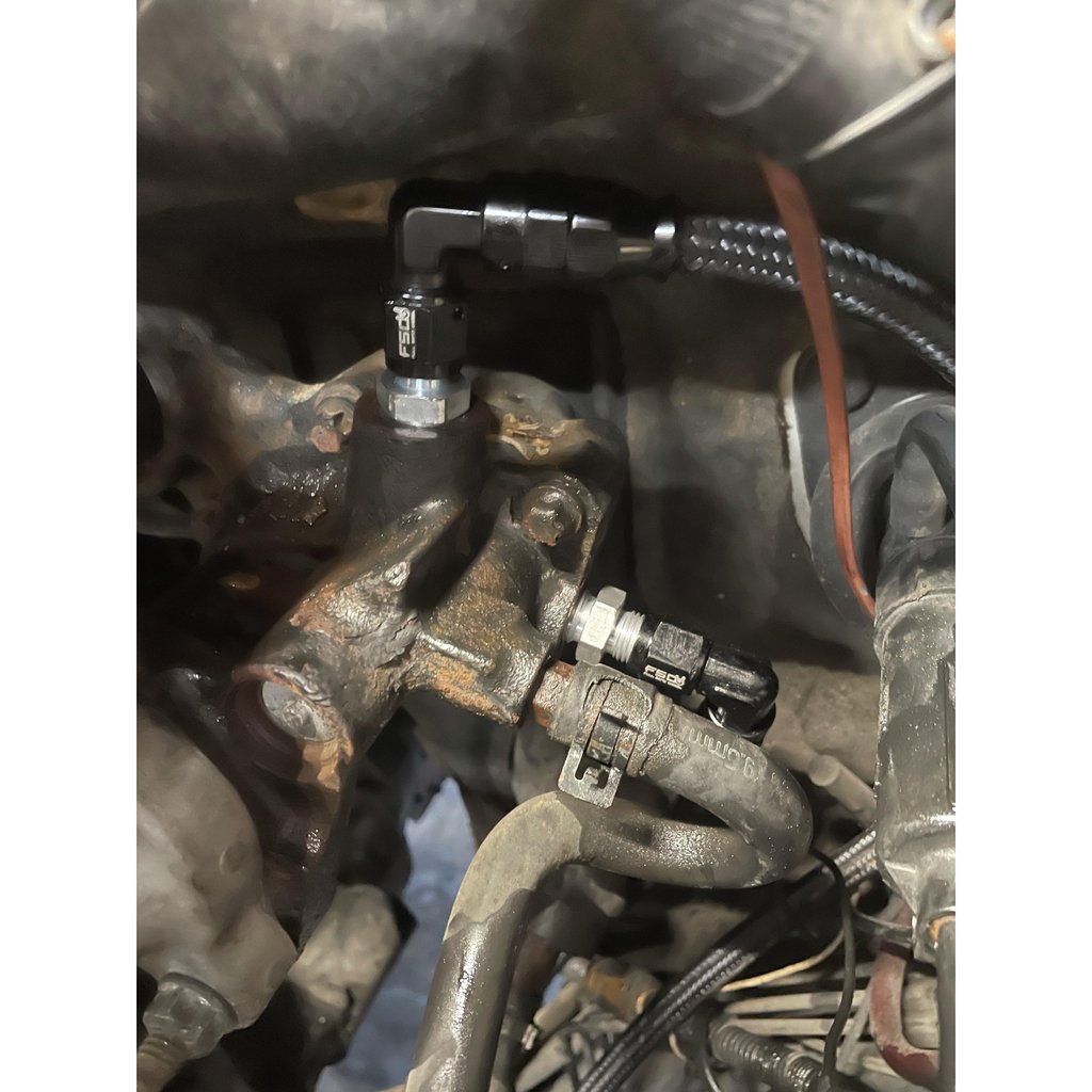 Full Send Diesel 2003-2007 Cummins Braided Powersteering Hose Kit