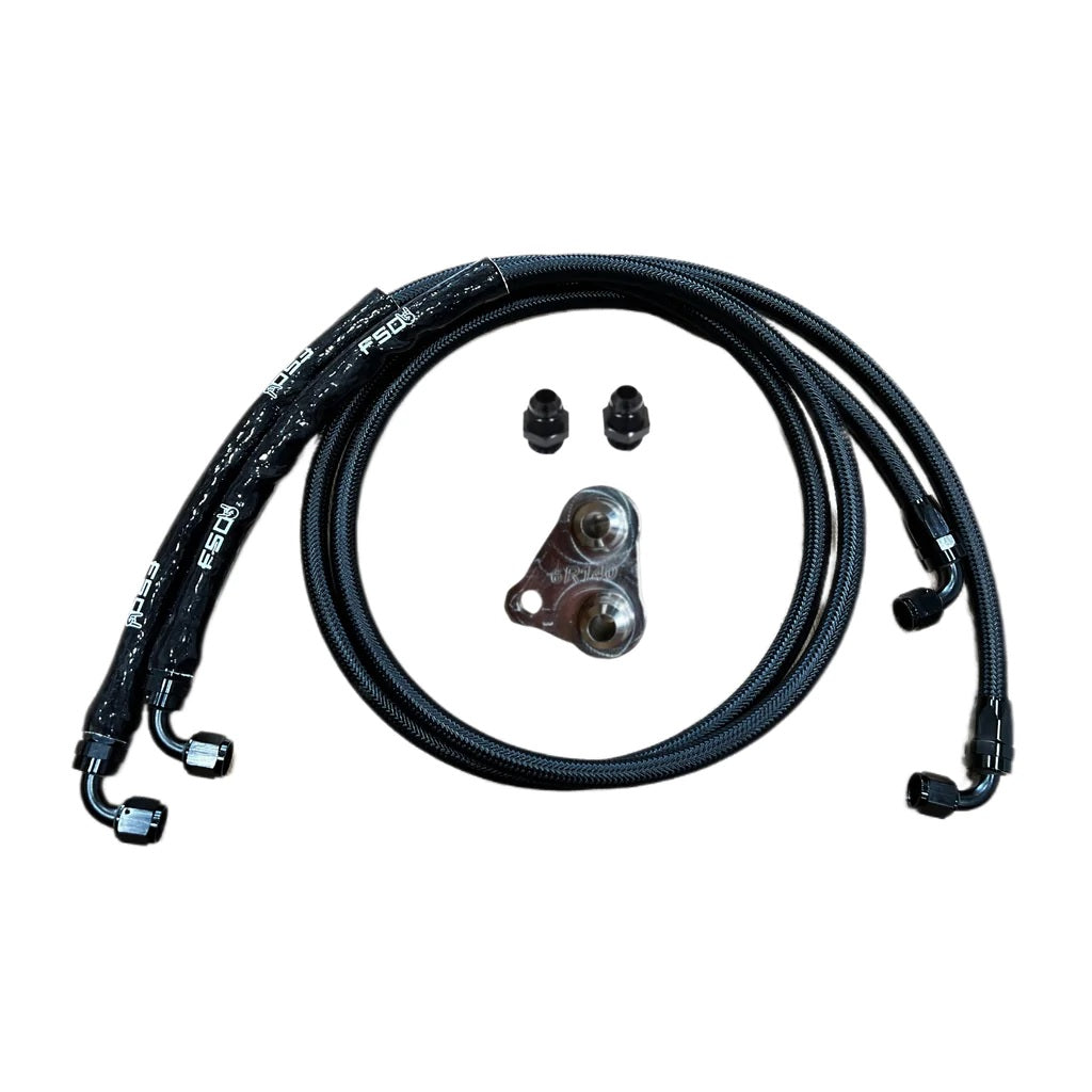 Full Send Diesel 11-16 Ford 6.7L 6R140 Factory Replacement Transmission Line Kit
