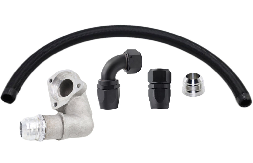 Full Send Diesel 1989-1998 12V Cummins DIY AN Braided Radiator Hose