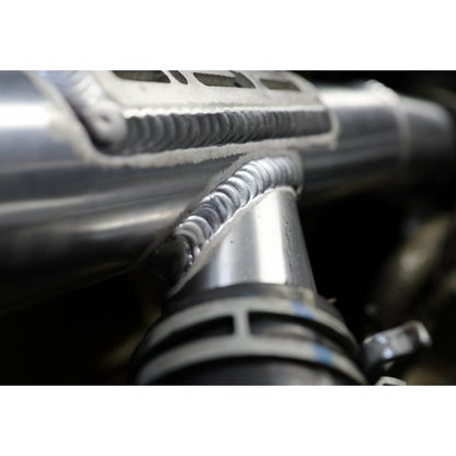 Full Send Diesel 13-15 6.7 Cummins Fabricated Upper Coolant Pipe (Dual Radiators)