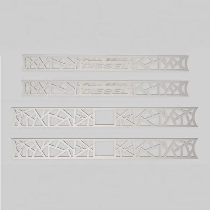 Full Send Diesel FSD 14-Present Ram 2500 Rear Control Arm Overlays