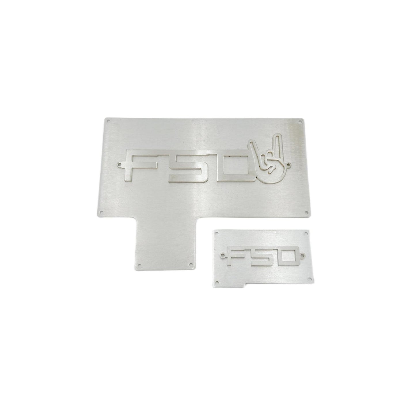 Full Send Diesel 2017-2019 Ford 6.7L Powerstroke Fuse Box Cover Plates