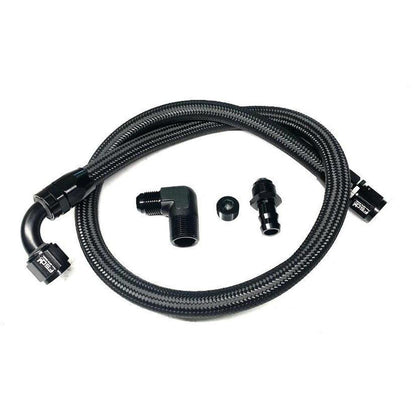 Full Send Diesel 03-07 Dodge Cummins Lower heater Hose Black Braided