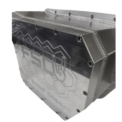 Full Send Diesel 47/48RE Temperature Control Transmission Pan