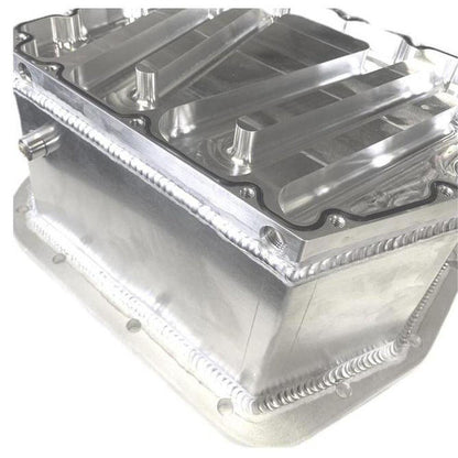 Full Send Diesel 47/48RE Temperature Control Transmission Pan