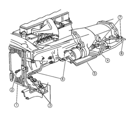 Full Send Diesel 1994-2002 Cummins Replacement Transmission Line Number 4
