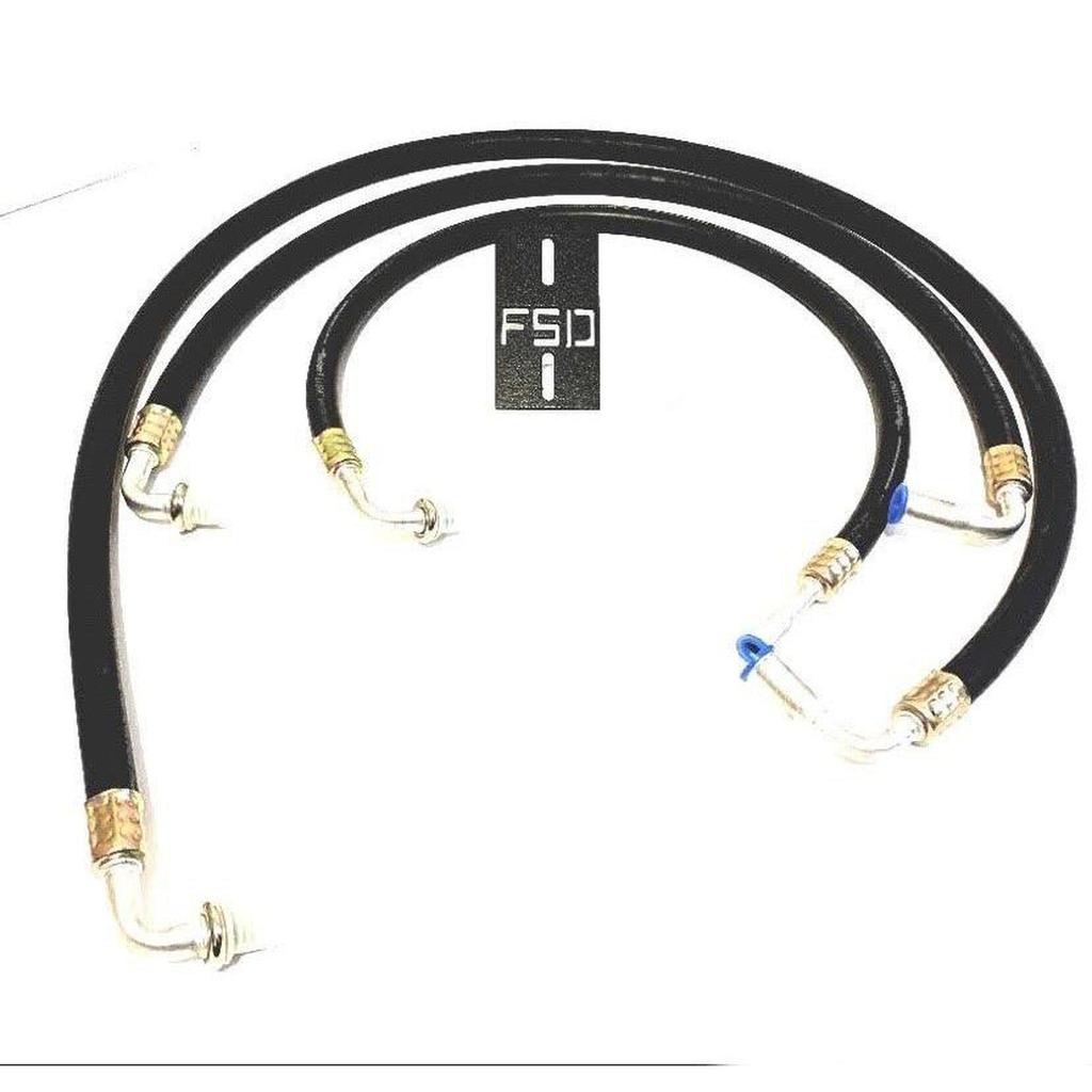 Full Send Diesel 03-09 Dodge Cummins AC Receiver Dryer Relocation Kit