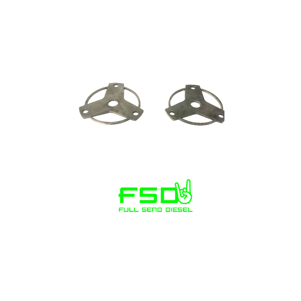 Full Send Diesel 94-13 Dodge Cummins Shock Tower Delete Plates
