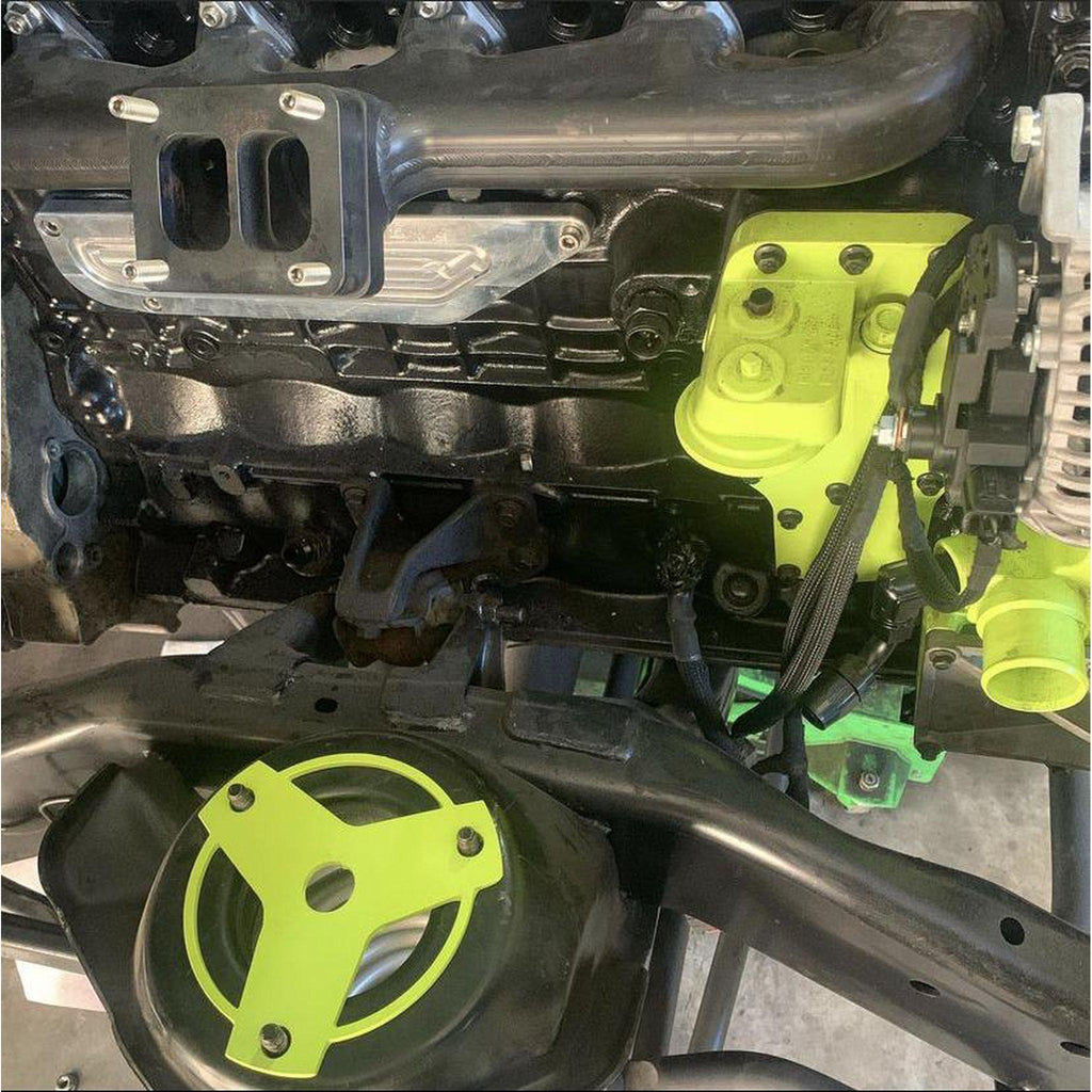 Full Send Diesel 94-13 Dodge Cummins Shock Tower Delete Plates