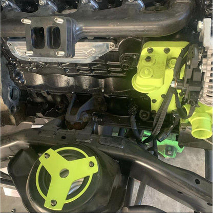 Full Send Diesel 94-13 Dodge Cummins Shock Tower Delete Plates