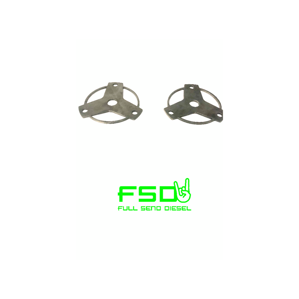 Full Send Diesel 94-13 Dodge Cummins Shock Tower Delete Plates