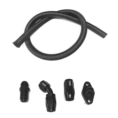 Full Send Diesel Universal Cummins DIY Turbo Drain Kit