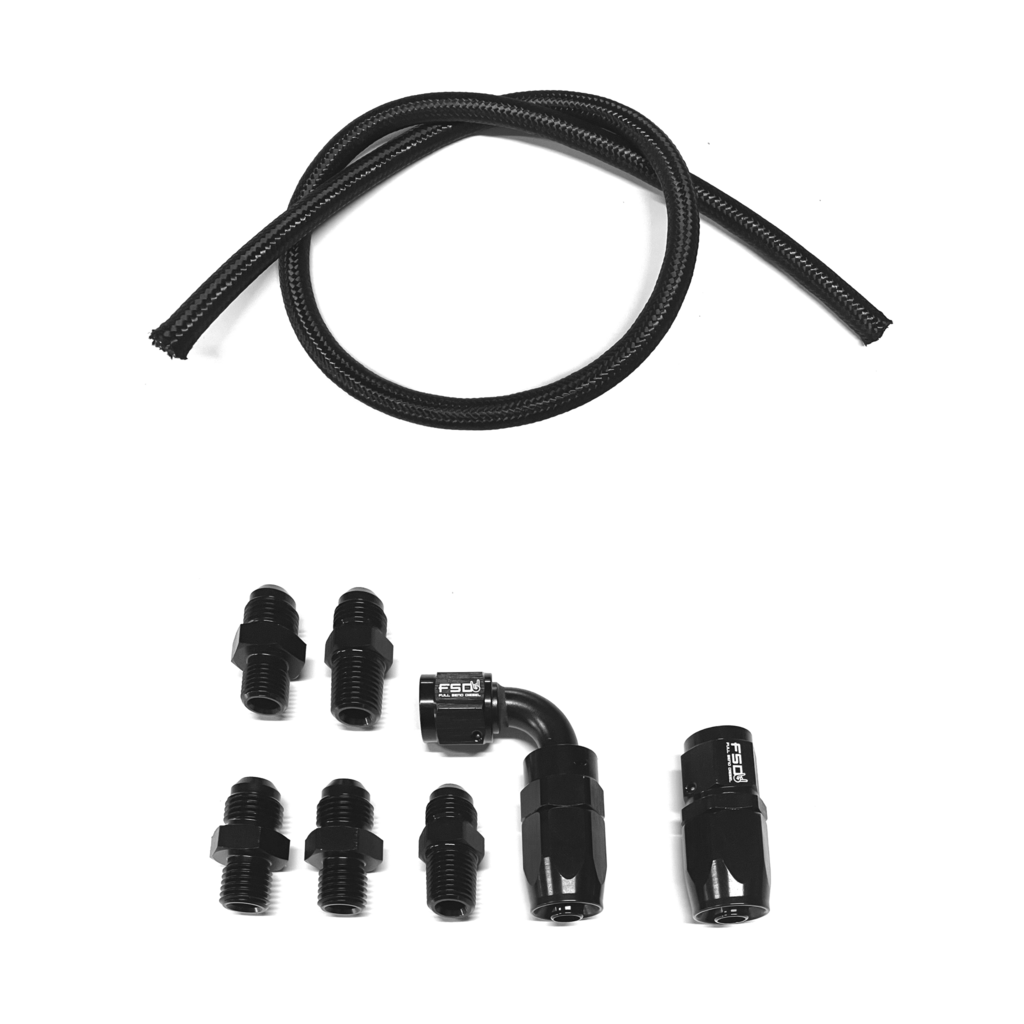 Full Send Diesel Universal Cummins DIY Turbo Feed Kit