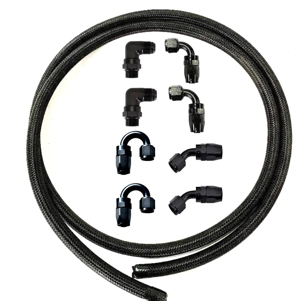 Full Send Diesel 1998.5-Present Dodge Cummins DIY Valve Cover Hose Kit Four Port