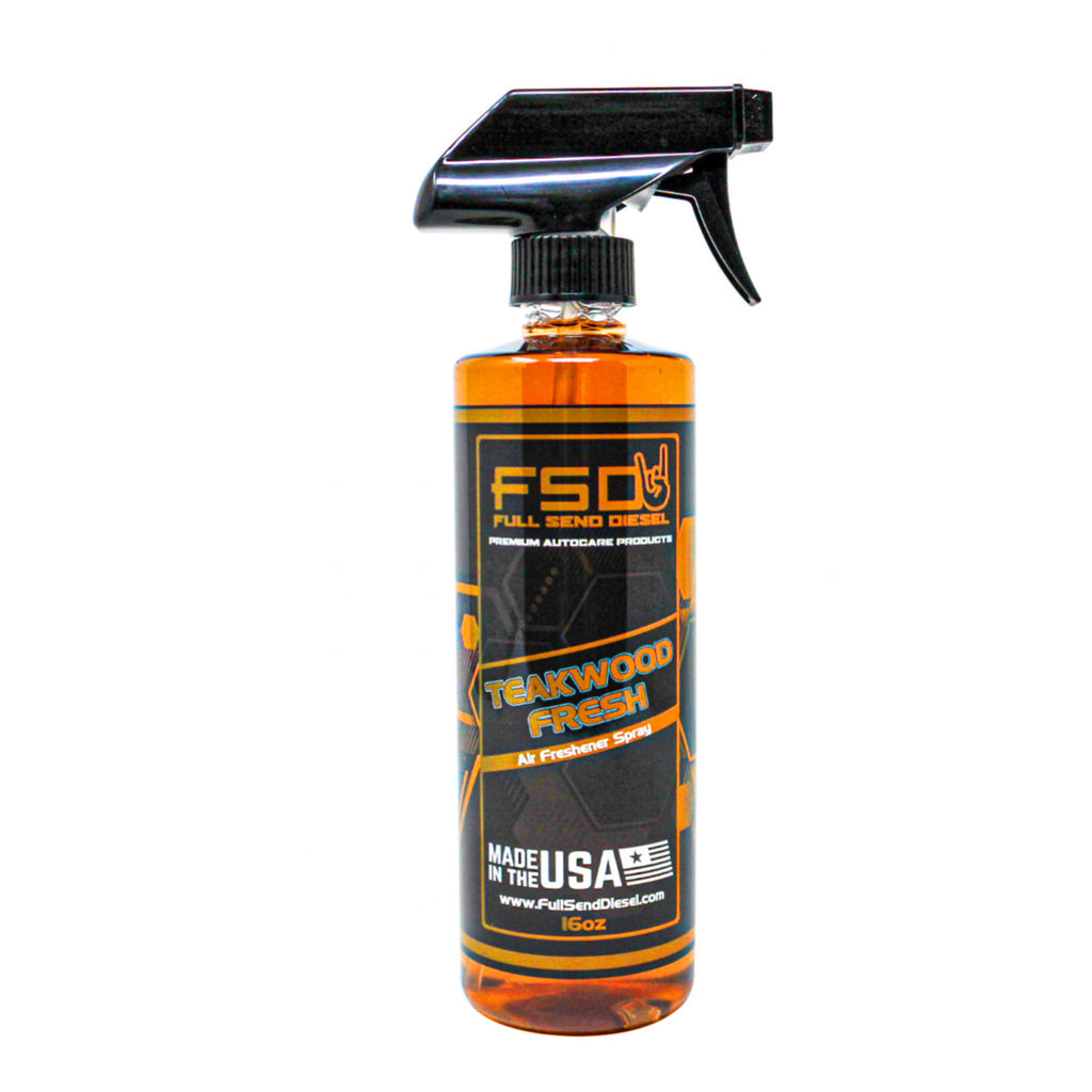 Full Send Diesel Teakwood Air Freshener Spray