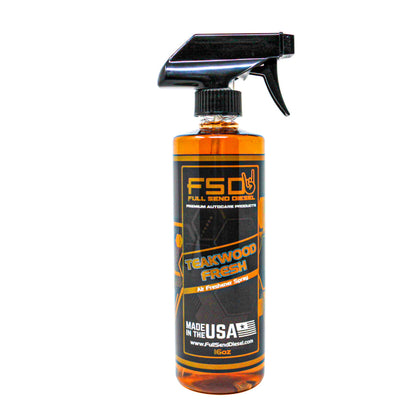 Full Send Diesel Teakwood Air Freshener Spray