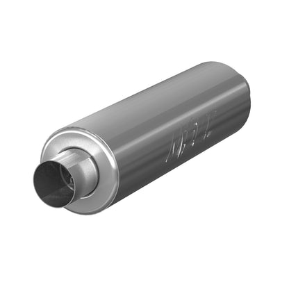 MBRP 3in. ID inlet/outlet. 26in. Single Chambered Muffler. AL GP122106