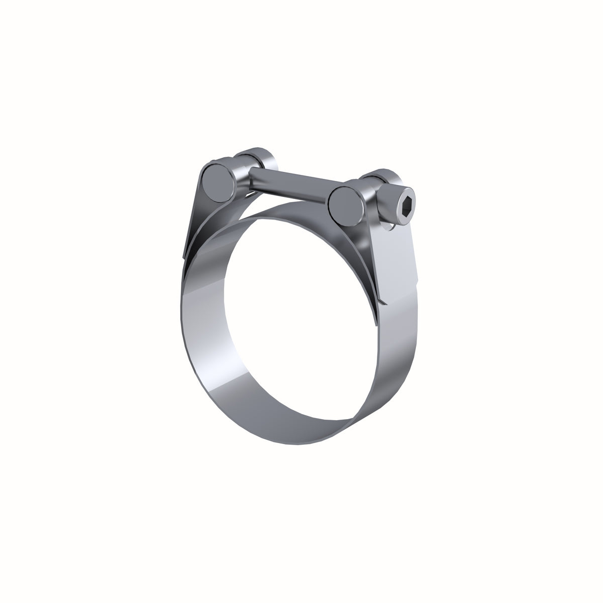 MBRP 2.25in. Barrel Band Clamp-Stainless GP20225