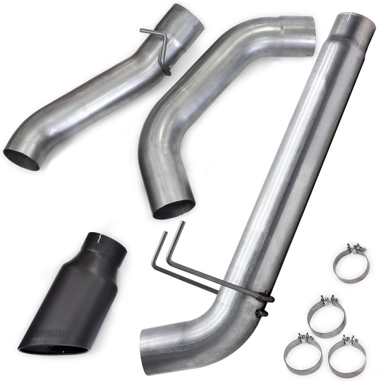 Banks Power Monster Exhaust System 5-inch, Cerakote Black SideKick Tip - 49807-B