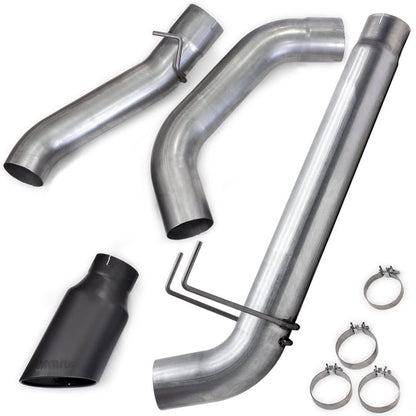 Banks Power Monster Exhaust System 5-inch, Cerakote Black SideKick Tip - 49807-B
