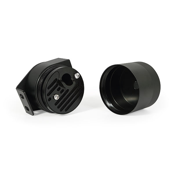 Mishimoto Baffled Oil Catch Can, CCV Side, fits Ford 6.0L Powerstroke 2003-2007