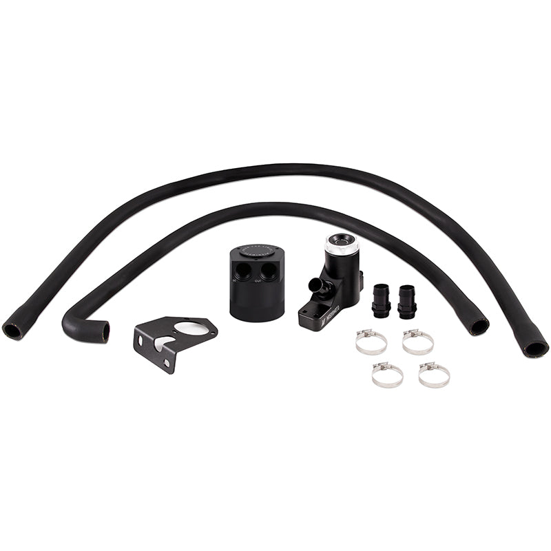 Mishimoto Baffled Oil Catch Can, CCV Side, fits Ford 6.4L Powerstroke 2008-2010