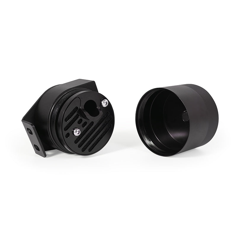 Mishimoto Baffled Oil Catch Can, CCV Side, fits Ford 6.4L Powerstroke 2008-2010