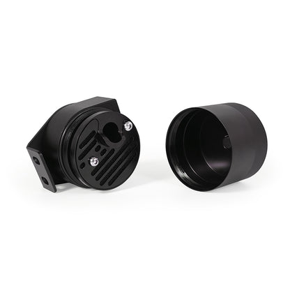 Mishimoto Baffled Oil Catch Can, CCV Side, fits Ford 6.4L Powerstroke 2008-2010