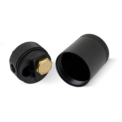 Mishimoto Baffled Oil Catch Can, CCV Side, fits Ford 6.7L Powerstroke 2011-2016