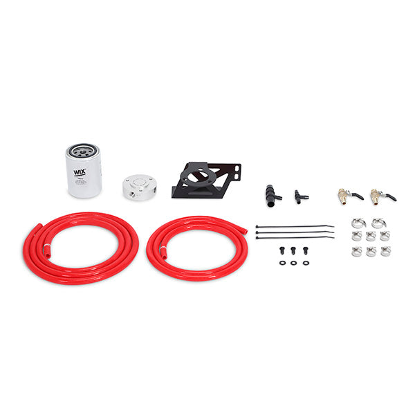 Mishimoto Coolant Filter Kit, Red, fits Ford 6.4L Powerstroke 2008-2010