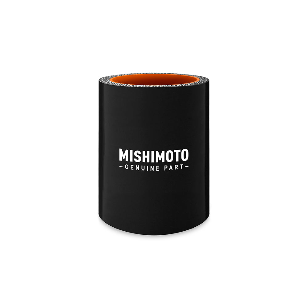 Mishimoto Straight Coupler, Black, Silicone, 1.75in