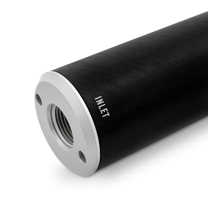 Mishimoto High-Flow-10AN Fuel Filter, 10-Micron Stainless-Steel Insert
