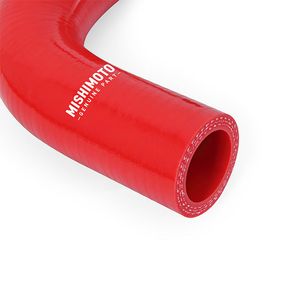 Mishimoto Lower Overflow Hose, Red, fits Ford 6.0L Powerstroke 2005-2007
