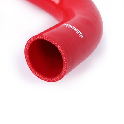 Mishimoto Silicone Coolant Hose Kit, Red, fits Ford 6.0L Powerstroke Twin I-Beam 2005-07